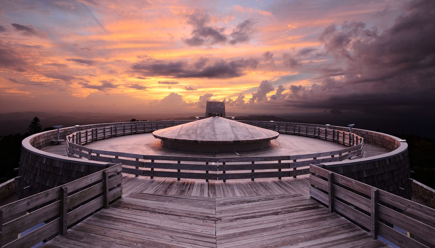 Home - Brasstown Bald, part of the Georgia, USA.