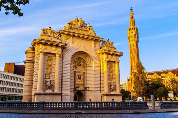 Lille - Lille City Landmark Building, France