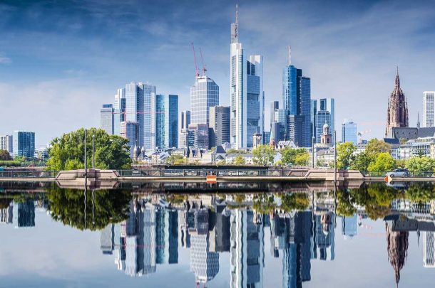 Frankfurt - Skyline of Frankfurt, Germany